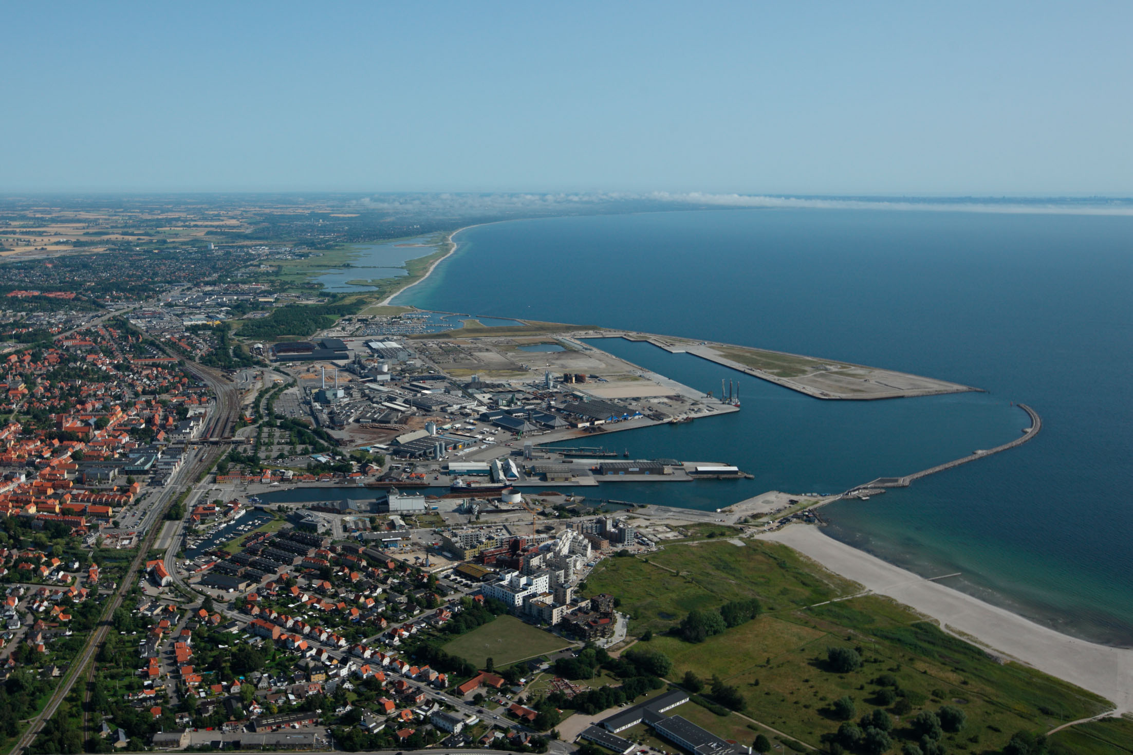 Luftfoto Af Køge (1)