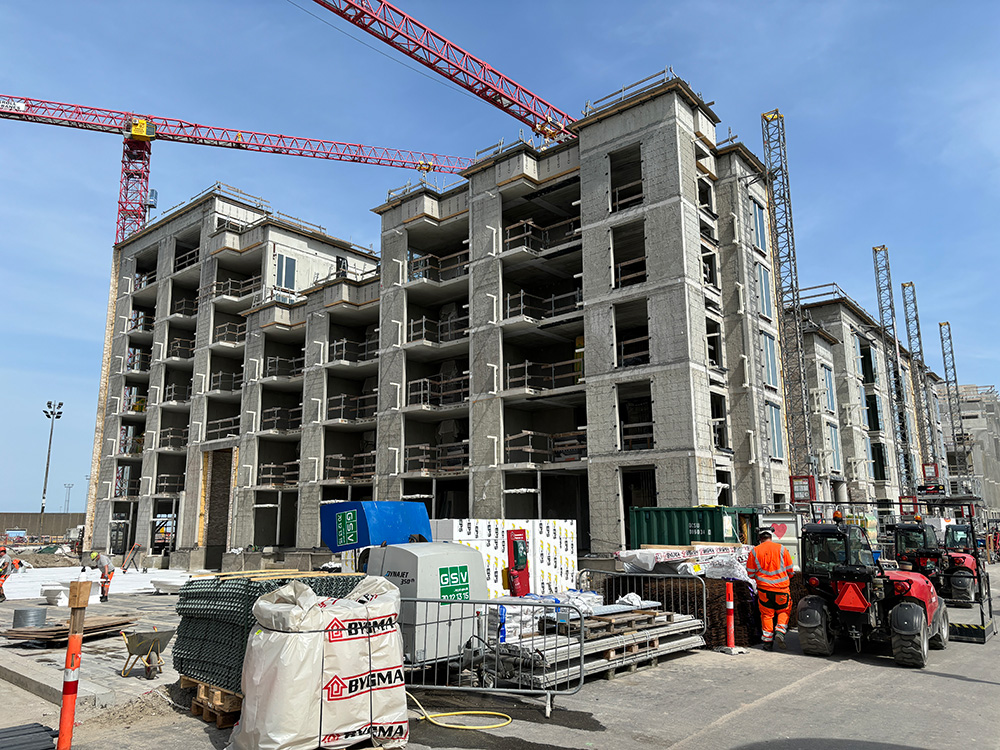 Byggeriet af Hvide Falk