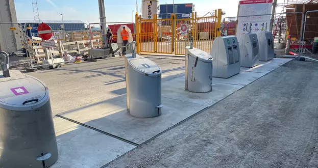 Affaldsstation Ved Hvide Falk Web