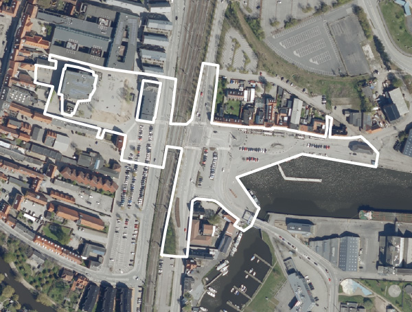 Lokalplanafgrænsning Underføring