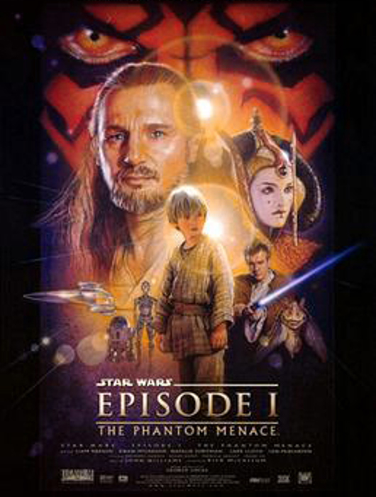 Star Wars Phantom Menace Poster