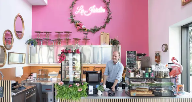 Le Jardin Interiør med Henrik