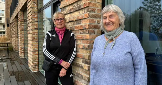 Kate og Kirsten i Broen